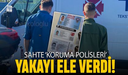 İstanbul’da sahte koruma polisleri yakayı ele verdi