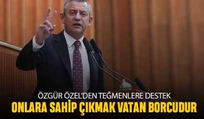 Özgür Özel'den teğmenlere destek; FETÖ'nün askerleri ne yaptı gördük