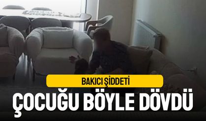 Baktığı 2 yaşındaki çocuğa şiddet uygulayan kadın gözaltında