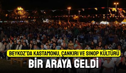 Beykoz’da Kastamonu, Çankırı ve Sinop Kültürü Bir Araya Geldi