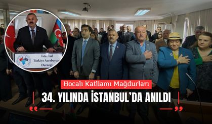 Hocalı Katliamı Mağdurları 34. Yılında İstanbul’da Anıldı