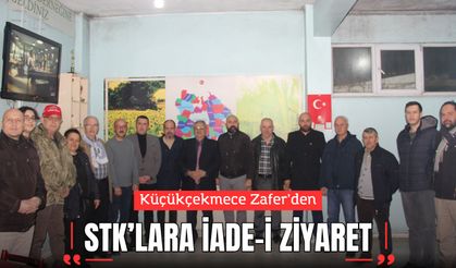 Küçükçekmece Zafer’den STK’lara iade-i ziyaret
