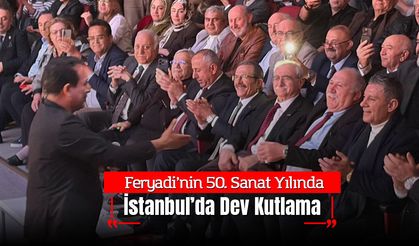 Aşık Maksud Feryadi’nin 50. Sanat Yılında İstanbul’da Dev Kutlama