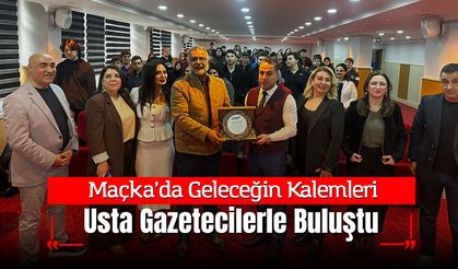 Maçka’da Geleceğin Kalemleri Usta Gazetecilerle Buluştu