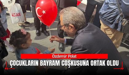 Özdemir Polat, Çocukların Bayram Coşkusuna Ortak Oldu