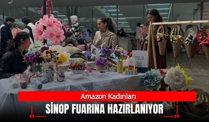 Amazon Kadınları Sinop Fuarına Hazırlanıyor