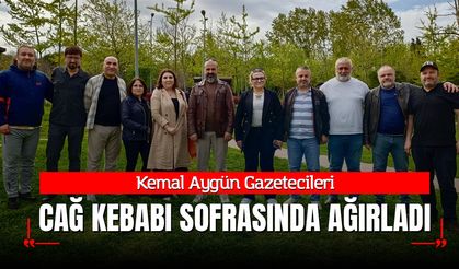 Kemal Aygün Gazetecileri Cağ Kebabı Sofrasında Ağırladı