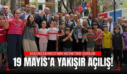 Küçükçekmece'de 19 Mayıs'a Yakışır Açılış: Hüdai Bukağılı Parkı Yenilenen Yüzüyle Hizmete Açıldı