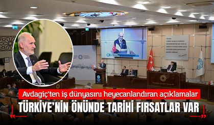 Şekib Avdagiç: Türkiye'nin önünde tarihi fırsatlar var