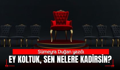 EY KOLTUK, SEN NELERE KADİRSİN?