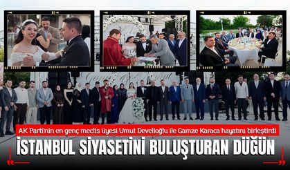 AK Parti'nin en genç meclis üyesi Umut Develioğlu ile Gamze Karaca hayatını birleştirdi