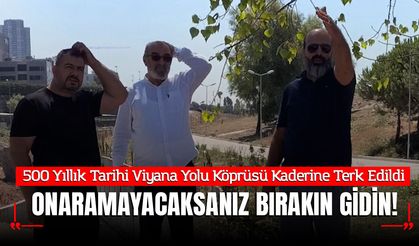 500 Yıllık Tarihi Viyana Yolu Köprüsü Kaderine Terk Edildi: "Onaramayacaksanız Bırakın Gidin!"