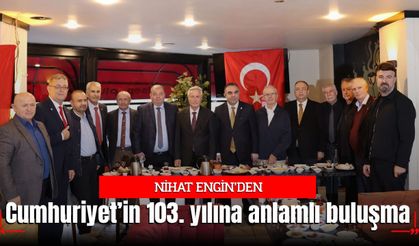 Nihan Engin’den Cumhuriyet’in 103. yılına anlamlı buluşma