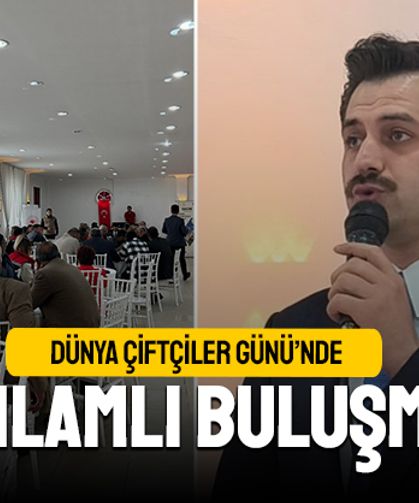 Iğdır’da Dünya Çiftçiler Günü'nde anlamlı buluşma