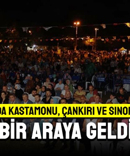 Beykoz’da Kastamonu, Çankırı ve Sinop Kültürü Bir Araya Geldi