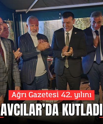 Ağrı Gazetesi 42. yılını Avcılar’da kutladı