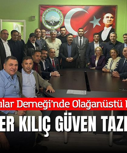 Iğdırlılar Derneği’nde Olağanüstü Kongre: Cafer Kılıç Güven Tazeledi