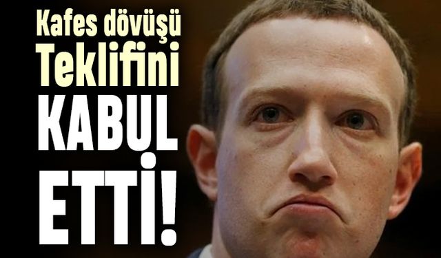 Zuckerberg, Elon Musk'ın kafes dövüşü teklifini kabul etti