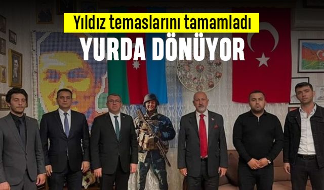 Azerbaycan turu sona eren Ali Rıza Yıldız, Türkiye'ye dönüyor