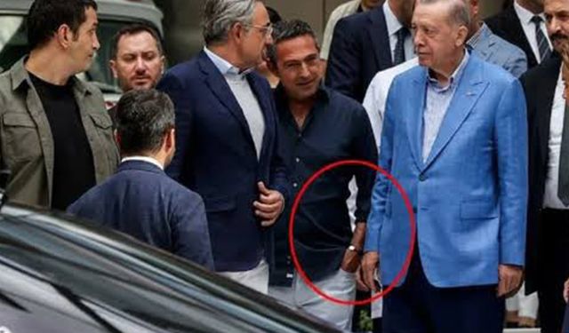 Erdoğan'ın yanında elini cebine koyan Ali Koç konuştu; Bir hata yaptım