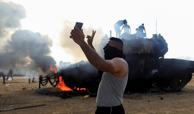 Hamas'tan İsrail'e şok baskın; Dünya savaşa gidiyor