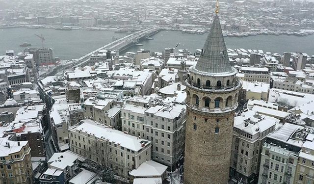 Tarih verildi hafta sonuna dikkat; İstanbul'a kar geliyor