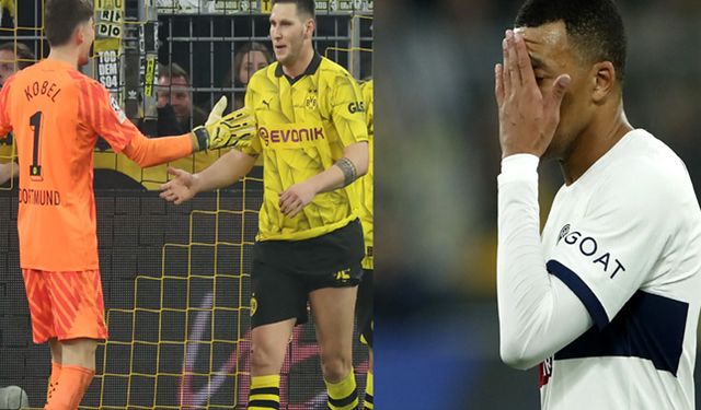 Şampiyonlar Ligi'nde tarihi gece; Sule Dortmund PSG maçında öyle bir top çıkardı ki