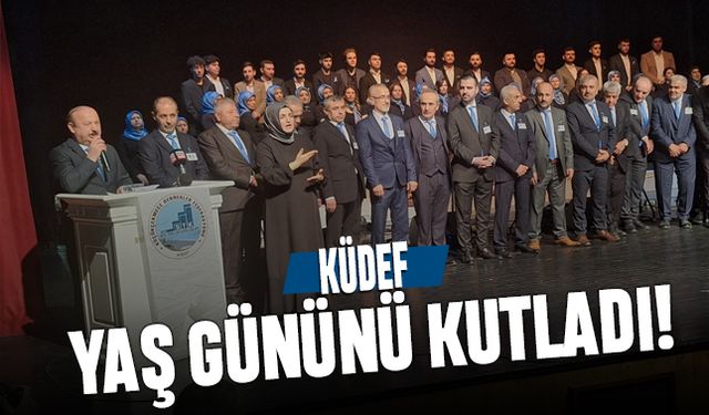 KÜDEF, yaş gününü kutladı!