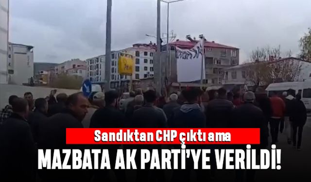 Tuzluca'da sandıktan CHP çıktı ama mazbata AK Parti'de