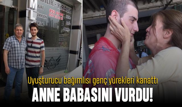 İzmir'de uyuşturucu bağımlısı genç kendini annesini ve babasını öldürdü