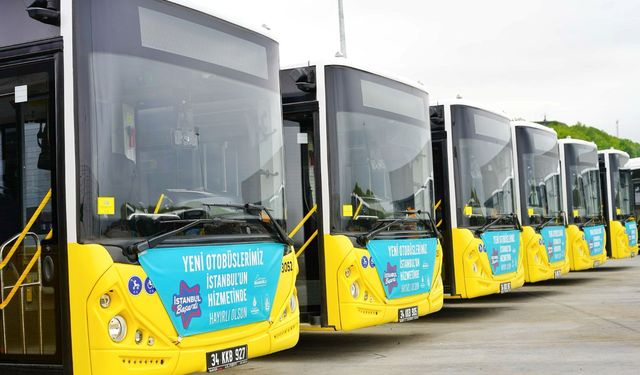 İstanbul  Büyükşehir Belediyesi; İETT Filosuna Yeni Otobüsler Ekledi