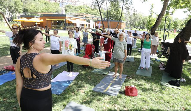 Eyüpsultan’da Dünya Yoga Günü Kutlaması