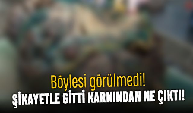 Böylesi görülmedi; İzmir'de karnı ağıran bir kişiden 10 kilo tümör çıktı