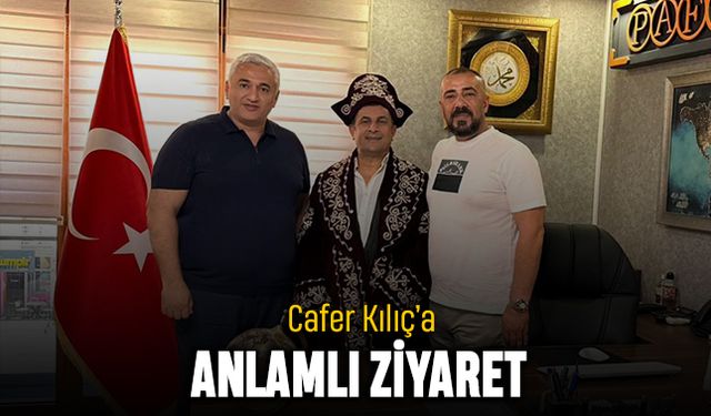 Cafer Kılıç’a anlamlı ziyaret