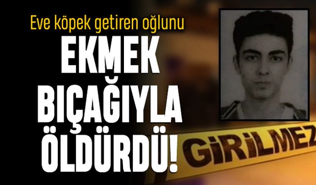 Şok olay; Eve köpek getirdi diye oğlunu öldürdü