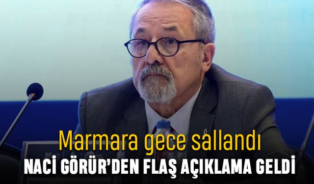 Marmara sallandı, deprem uzmanı Naci Görür’den açıklama geldi
