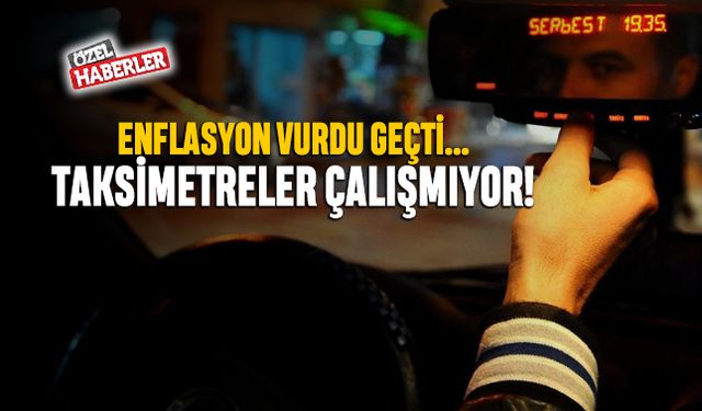 Taksimetre işlemiyor!