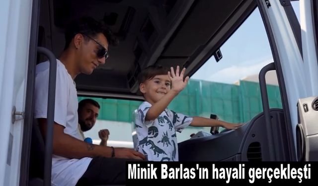 Küçükçekmece Belediyesi’nden minik Barlas’a unutulmaz sürpriz!