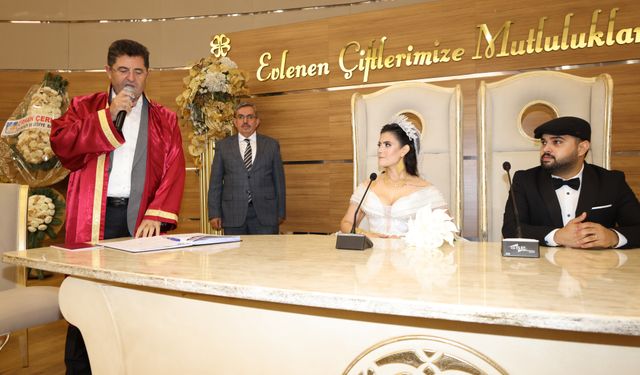 Darp edilen damat Çekmeköy'de mutluluğa adım attı