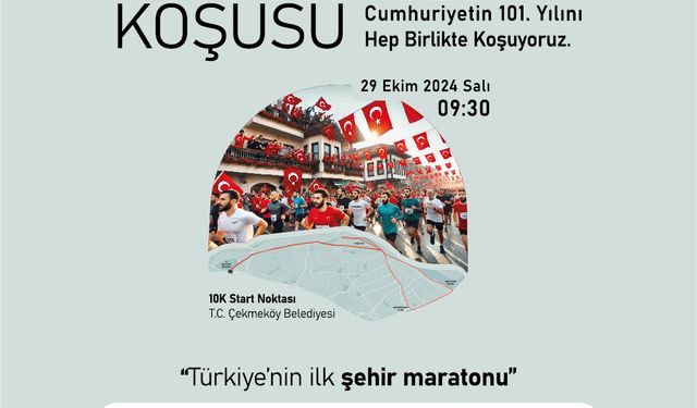 Türkiye'nin ilk şehir maratonu Çekmeköy'de koşulacak