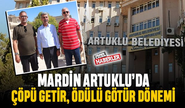 Artuklu’da ‘Çöpü getir, ödülü götür’ dönemi