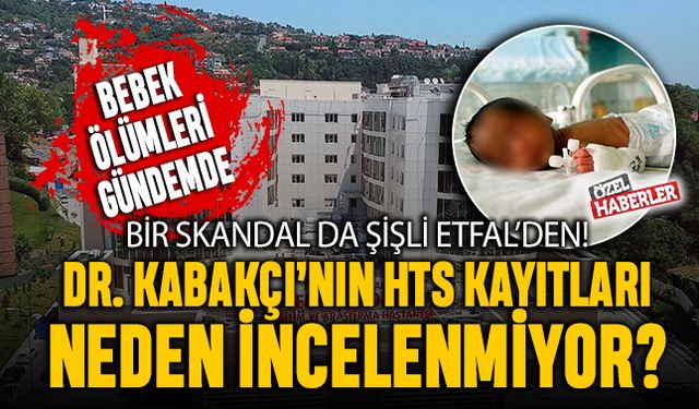 Şişli Etfal'de şüpheli bebek ölümü; Doktor halısahada iddiası