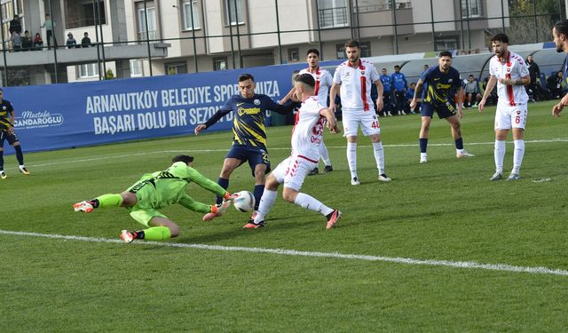 Lider Küçükçekmece Sinop Spor farklı kazandı