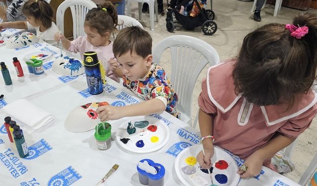 Silivri'de öğrenciler tatili en iyi şekilde değerlendiriyor