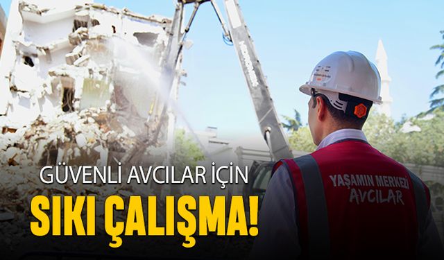 Güvenli Avcılar için sıkı çalışma