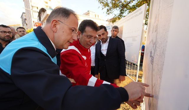 İmamoğlu ve Çalık Beylikdüzü’nde incelemelerde bulundu