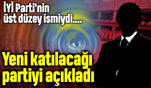 İYİ Parti’li Ümit Özlale'nin yeni katılacağı parti belli oldu