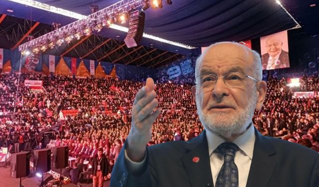 Saadet Partisi Kurultayı'nda olay; AKP'li isimler salonu terk etti