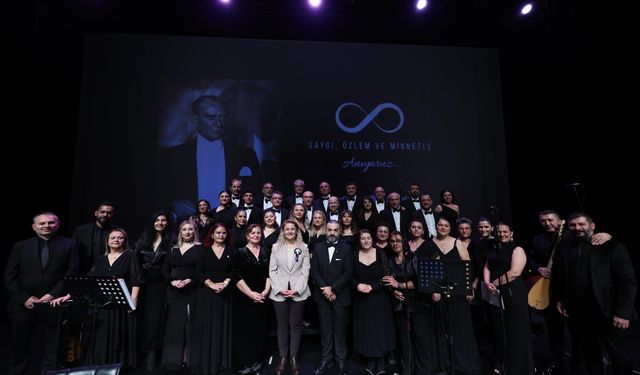 Ata’nın en sevdiği türküler konseri düzenlendi
