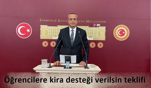 Öğrencilere kira desteği TBMM gündemine geldi